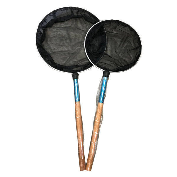 Sea Side Aquatics Wooden Handle Hand Koi Nets | Genki Koi