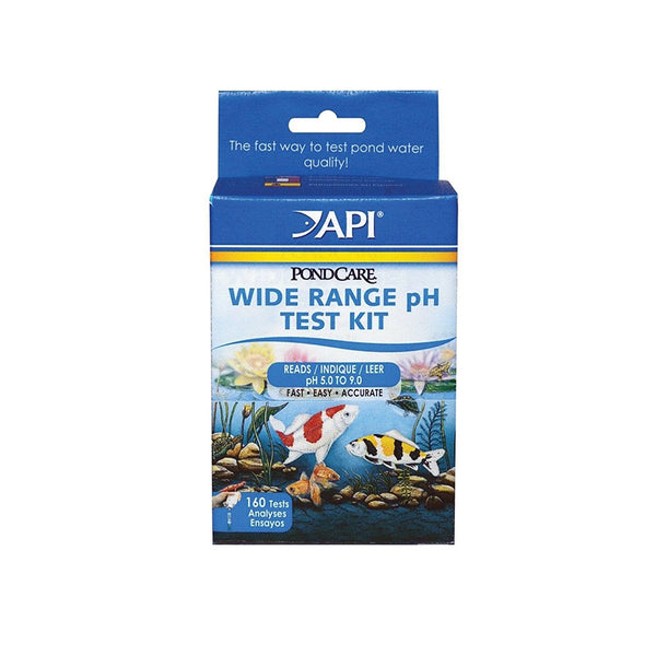 API Wide Range pH Pond Test Kit | Accurate Water Testing - Genkikoi